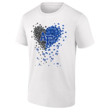 Air Force Falcons Heart Explosion T-Shirt