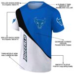 Buffalo Bulls Abstract Curve White Black T-Shirt