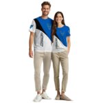 Buffalo Bulls Abstract Curve White Black T-Shirt