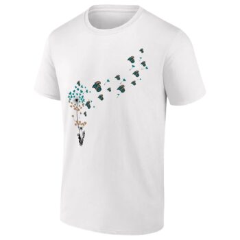Coastal Carolina Chanticleers Heart Dandelion T-Shirt