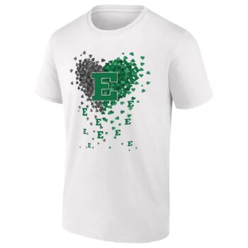 Eastern Michigan Eagles Heart Explosion T-Shirt