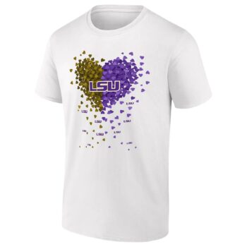 LSU Tigers Heart Explosion T-Shirt