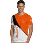 Sam Houston Bearkats Abstract Curve White Black T-Shirt