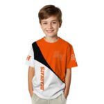 Sam Houston Bearkats Abstract Curve White Black T-Shirt