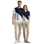 UTSA Roadrunners Abstract Curve White Black T-Shirt