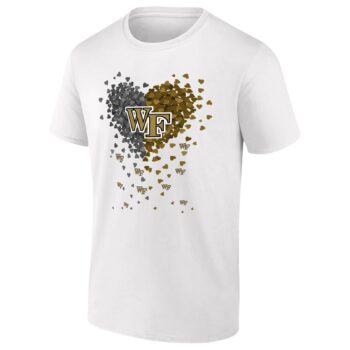 Wake Forest Demon Deacons Heart Explosion T-Shirt