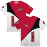 Western Kentucky Hilltoppers Abstract Curve White Black T-Shirt