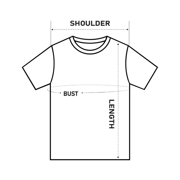 t shirt 3d size guide