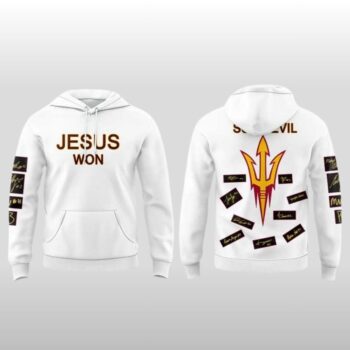 Arizona State Sun Devils Women's Basketball NCAA Jesus Won 2026 Hoodie Gift For College Sports Fans